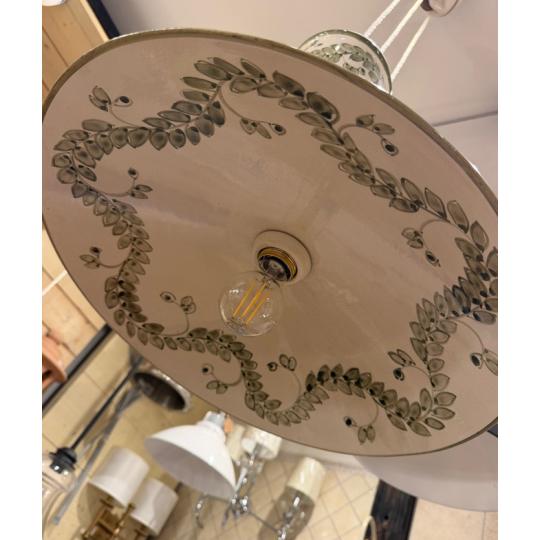 mediteransky protivahy zeleny lampa osvetlenie rustikalny klasicky taliansky toskansky nastavitelna vyska jedale vidiecky sedliacky dom country farmhouse.jpg